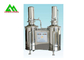 De verticale Eenheid van de Waterdistillatie voor Laboratorium, Volledige Automatische Multieffect Waterdistillateur leverancier